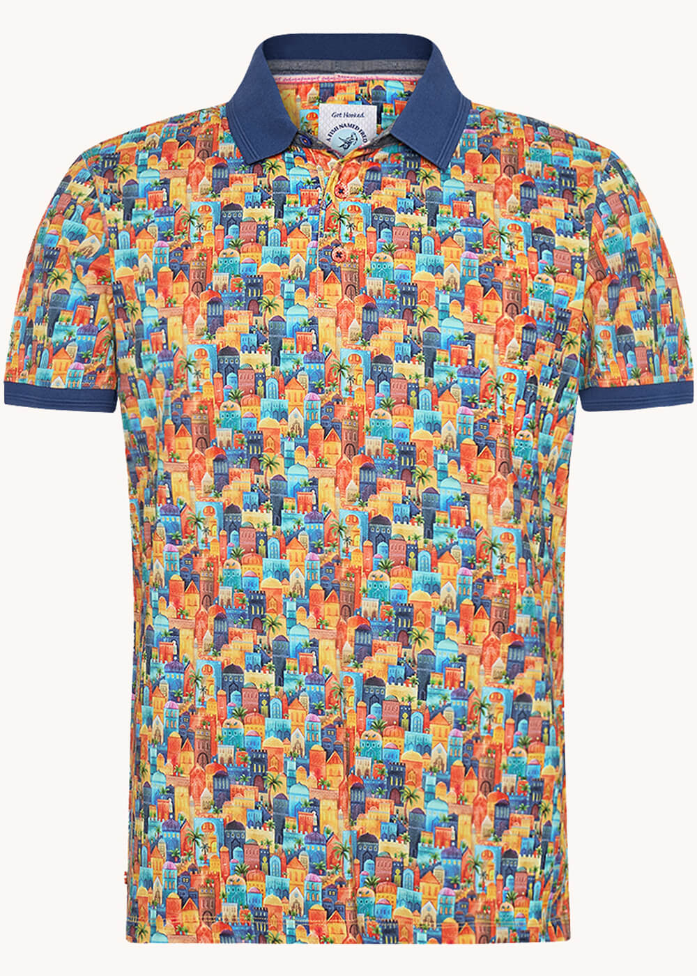 A Fish Named Fred Polo Ville Multicolore