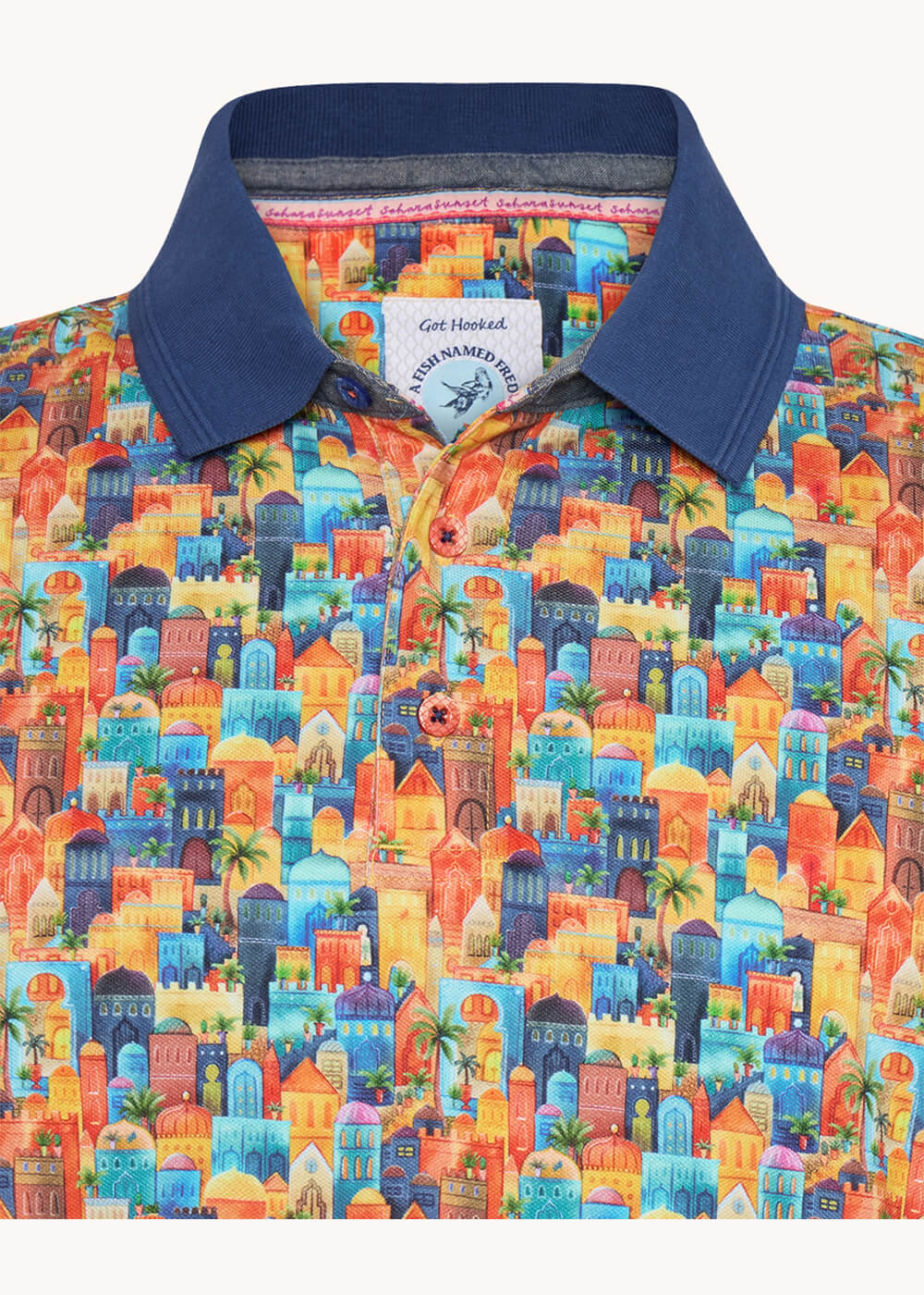 A Fish Named Fred Polo Ville Multicolore – Image 4