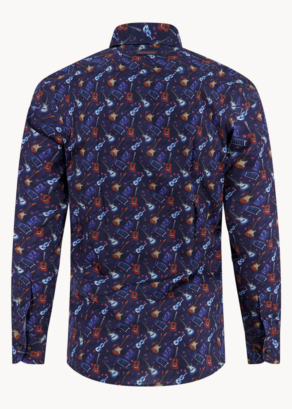 T-shirt Musique à Guitares Variées A Fish Named Fred Marine – Image 6