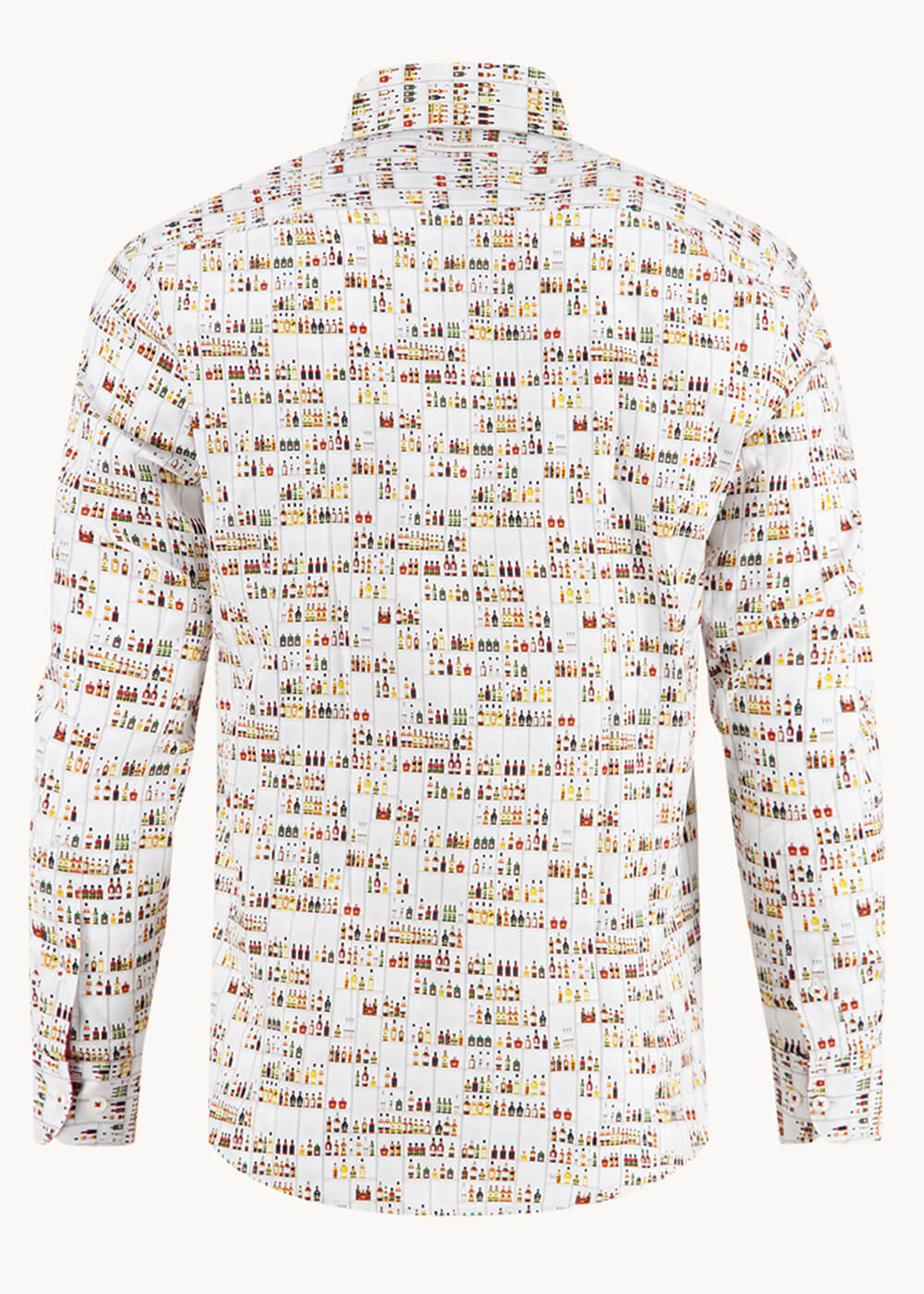 Chemise A Fish Named Fred Liquor Store Spirits Blanc Cassé – Image 3