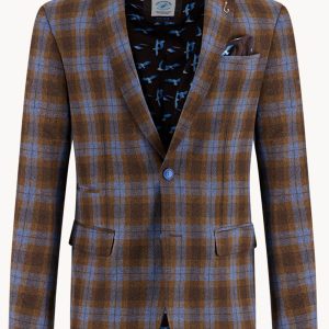 Blazer à motif A Fish Named Fred Jasje Marron