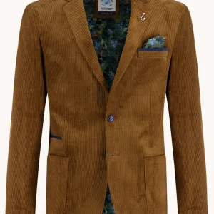 A Fish Named Fred Rib Corduroy Blazer Bruin