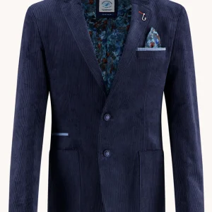 A Fish Named Fred Rib Corduroy Blazer Navy