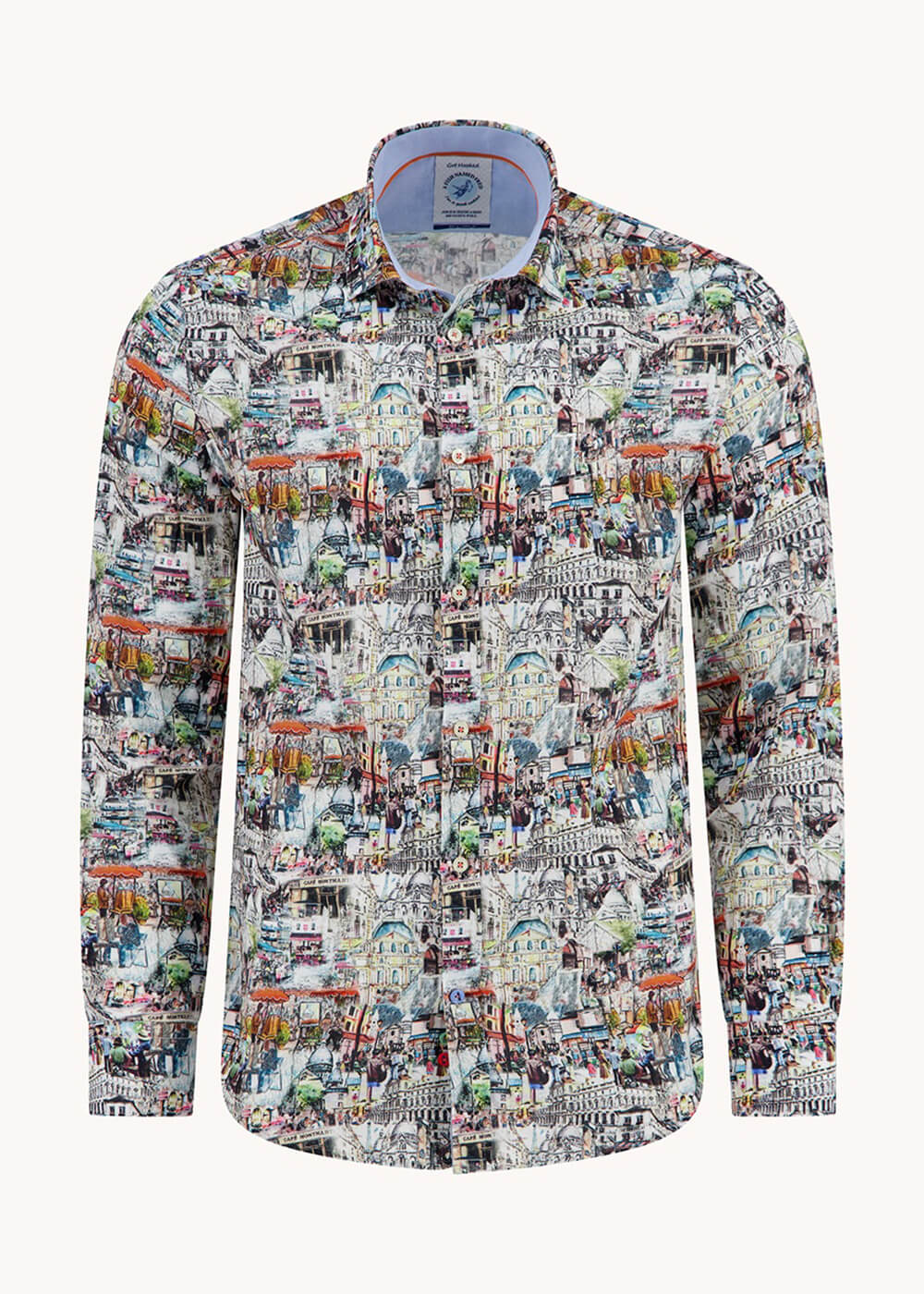 A Fish Named Fred T-shirt Sketch Multicolore – Image 2