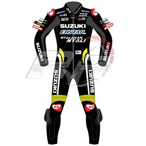 Combinaison en cuir noir Andrea Iannone Suzuki MotoGP 2018