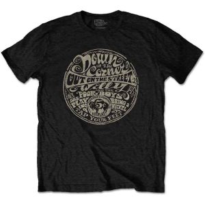 Band Shirts Creedence Clearwater Revival Down On The Corner T-Shirt Zwart