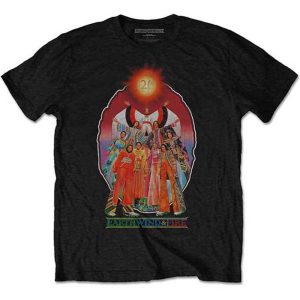 Band Shirts Earth, Wind & Fire Let's Groove T-Shirt Zwart