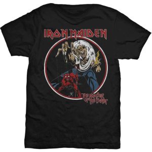 Band Shirts Iron Maiden Number Of The Beast T-Shirt Zwart