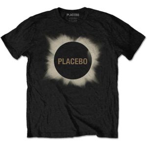 Band Shirts Placebo Eclipse — T-shirt noir unisexe
