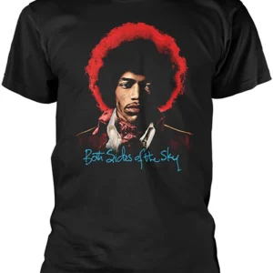 Band Shirts Jimi Hendrix Both Sides Of The Sky T-Shirt Zwart