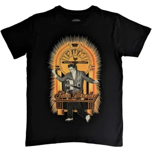 Band Shirts Elvis Presley Sun Records T-Shirt Noir