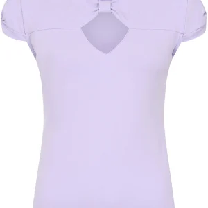 Banned Be Free Top en Jersey Violet Clair