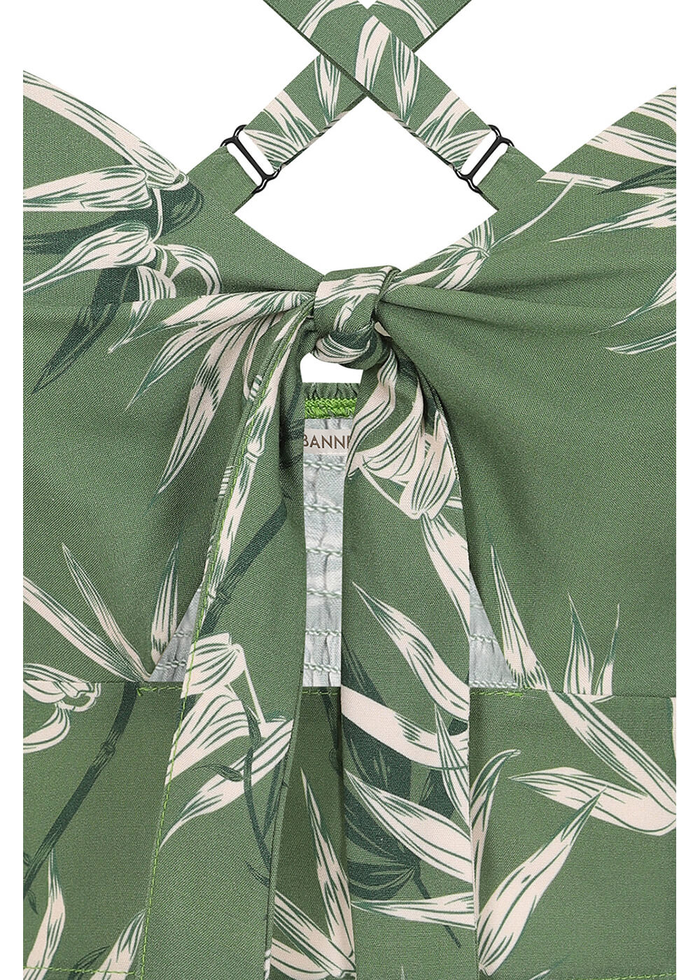 Banned Aurora Bamboo Crop Top Vert – Image 3