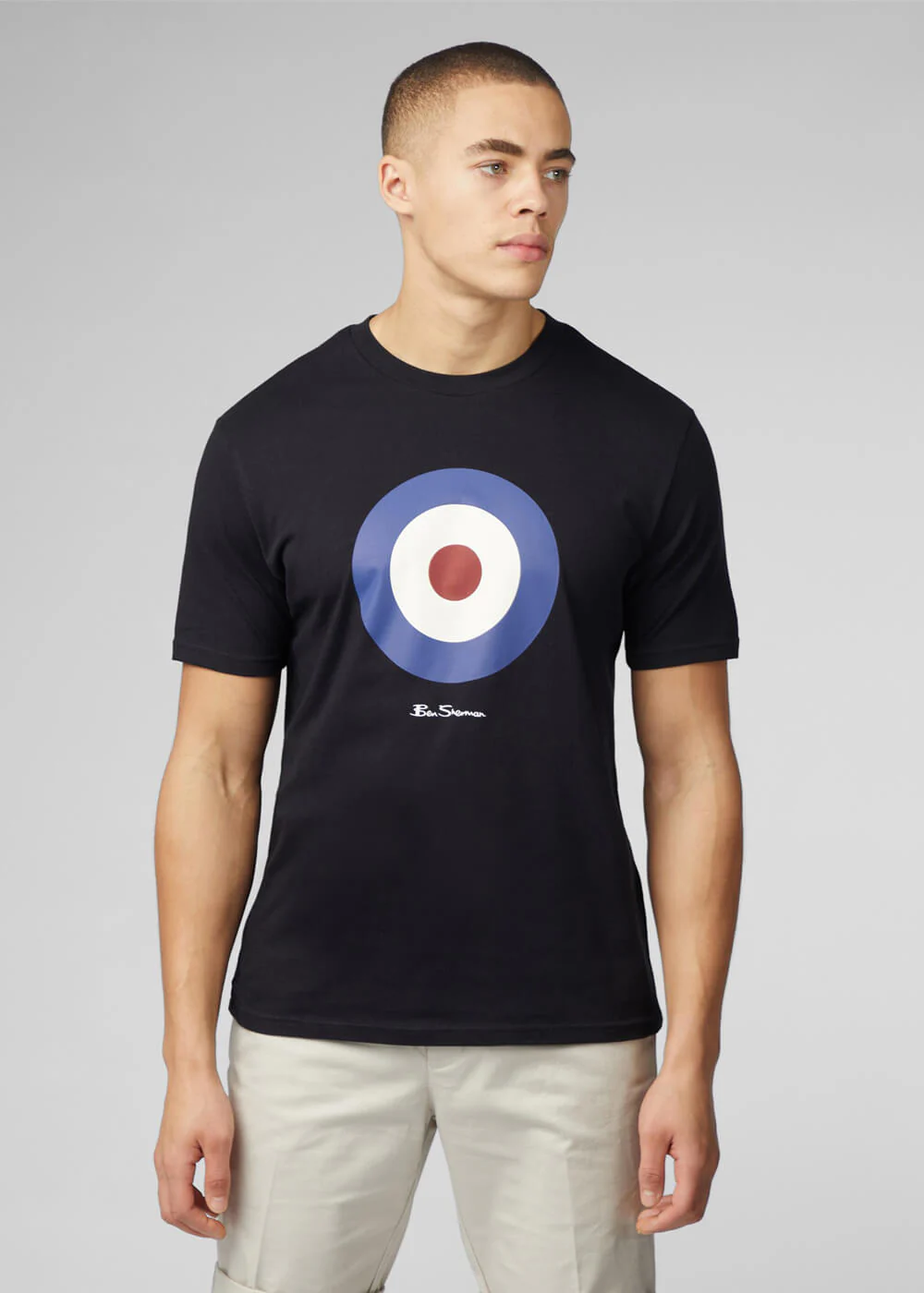 Ben Sherman Signature Target T-Shirt Noir – Image 2