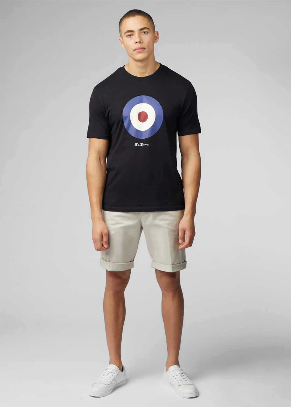 Ben Sherman Signature Target T-Shirt Noir – Image 4