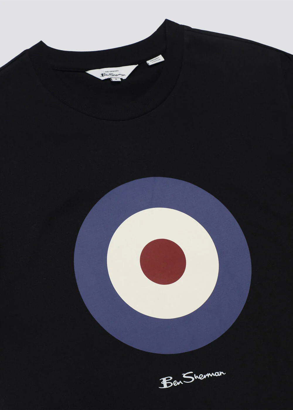 Ben Sherman Signature Target T-Shirt Noir – Image 3