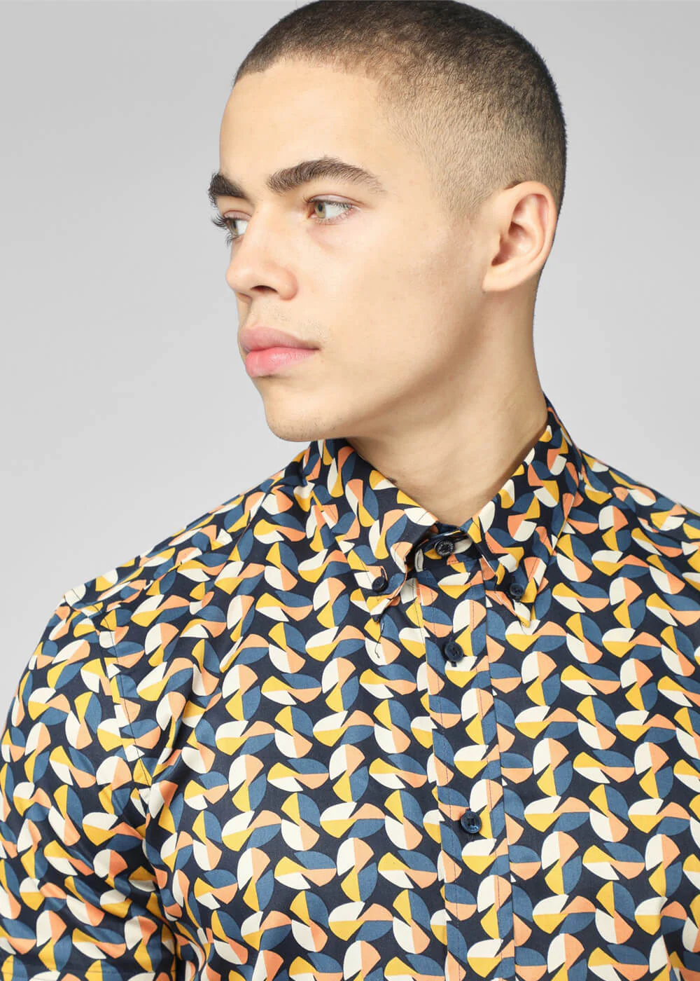 Chemise Bauhaus Midnight de Ben Sherman – Image 7