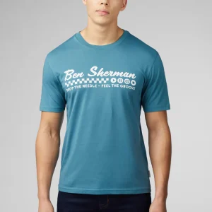 Ben Sherman Ressentez le Groove T-Shirt Teal