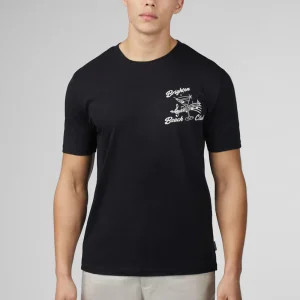 Ben Sherman Brighton Beach Club T-shirt Noir