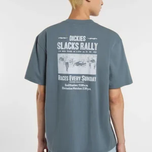 T-shirt Rally Dickies Slacks Temps Orageux Gris
