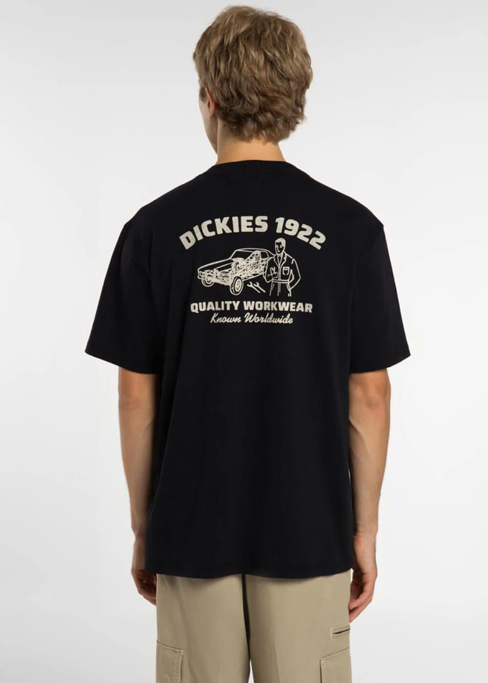 T-shirt Mécanicien Dickies Noir – Image 2