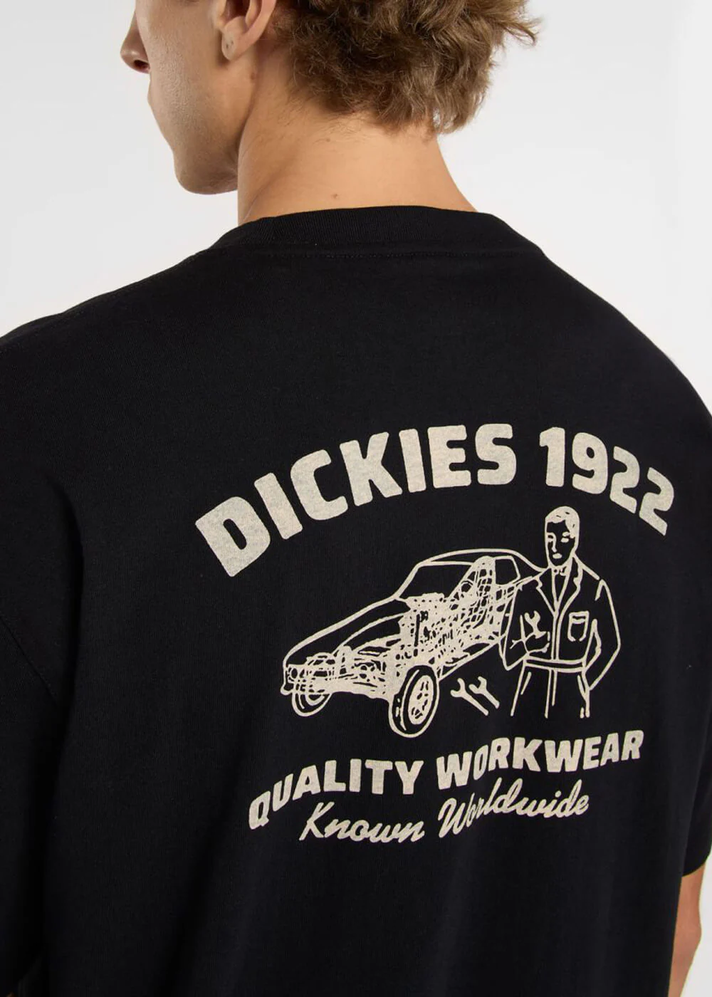T-shirt Mécanicien Dickies Noir – Image 8