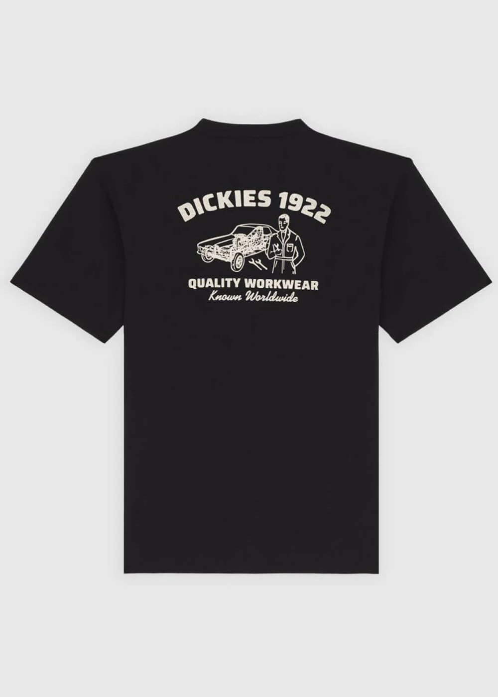 T-shirt Mécanicien Dickies Noir – Image 3