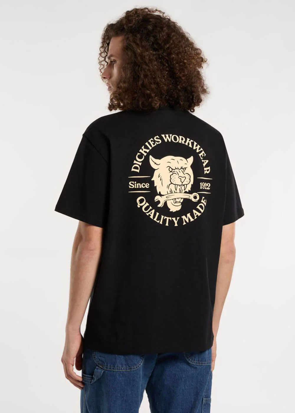 T-shirt Wrench Dickies Noir