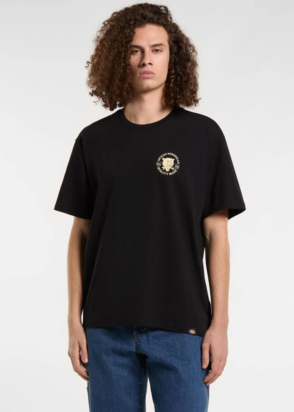 T-shirt Wrench Dickies Noir – Image 7