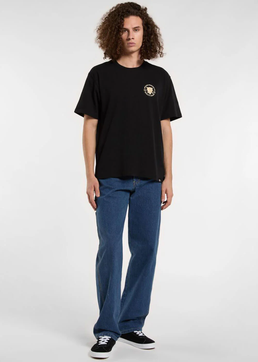 T-shirt Wrench Dickies Noir – Image 3