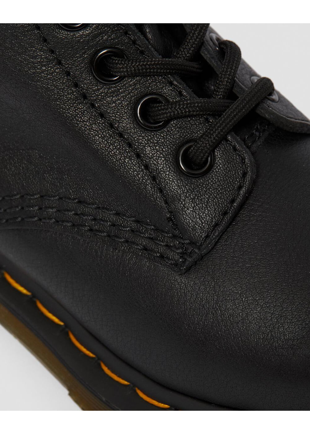 Dr. Martens 1460 Pascal Bottines à Lacets en Cuir Virginia Souple Noires – Image 8