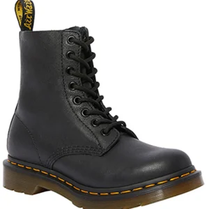 Dr. Martens 1460 Pascal Bottines à Lacets en Cuir Virginia Souple Noires