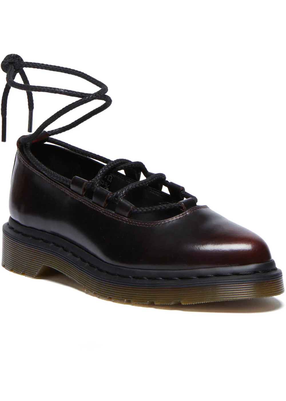 Ballerines Dr. Martens Elphie II en Cuir Arcadia Rouge Cerise