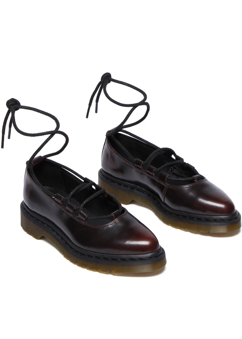 Ballerines Dr. Martens Elphie II en Cuir Arcadia Rouge Cerise – Image 5