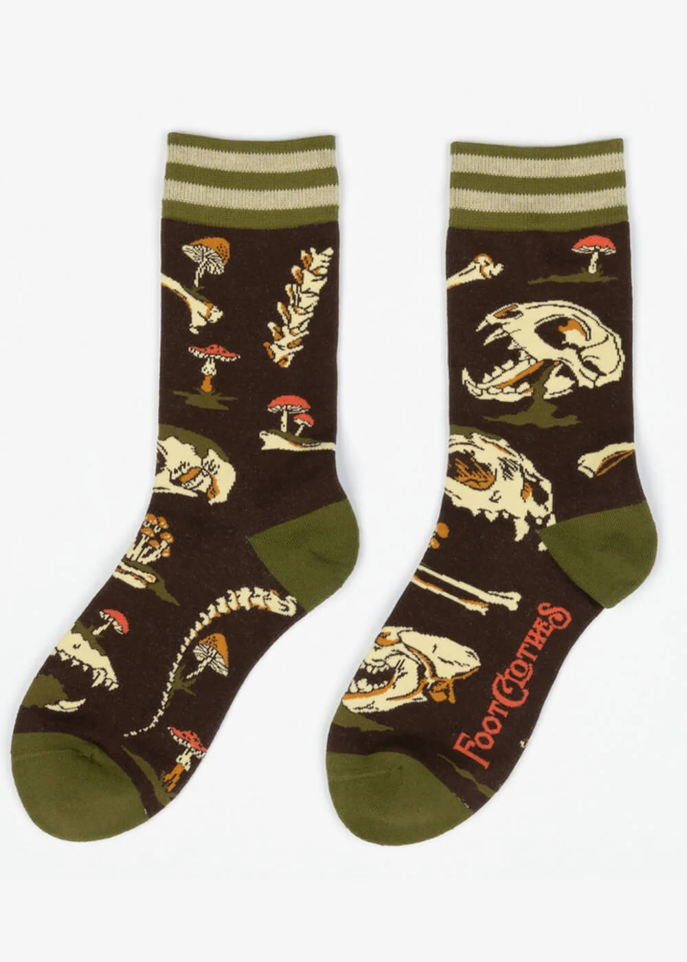 Chaussettes FootClothes Mossuary Vertes – Image 7