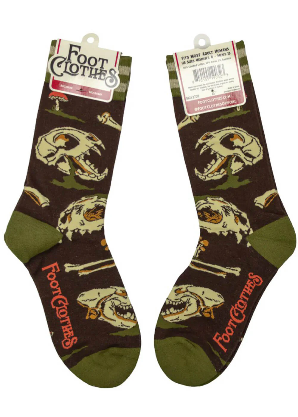 Chaussettes FootClothes Mossuary Vertes – Image 6