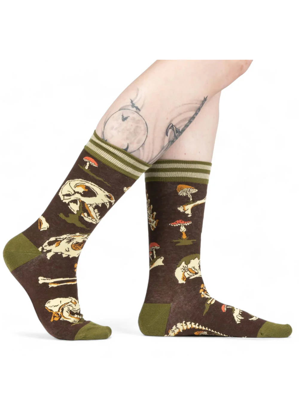 Chaussettes FootClothes Mossuary Vertes – Image 5