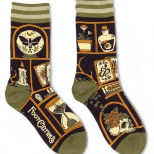 Chaussettes Cabinet de Curiosités de FootClothes Vertes