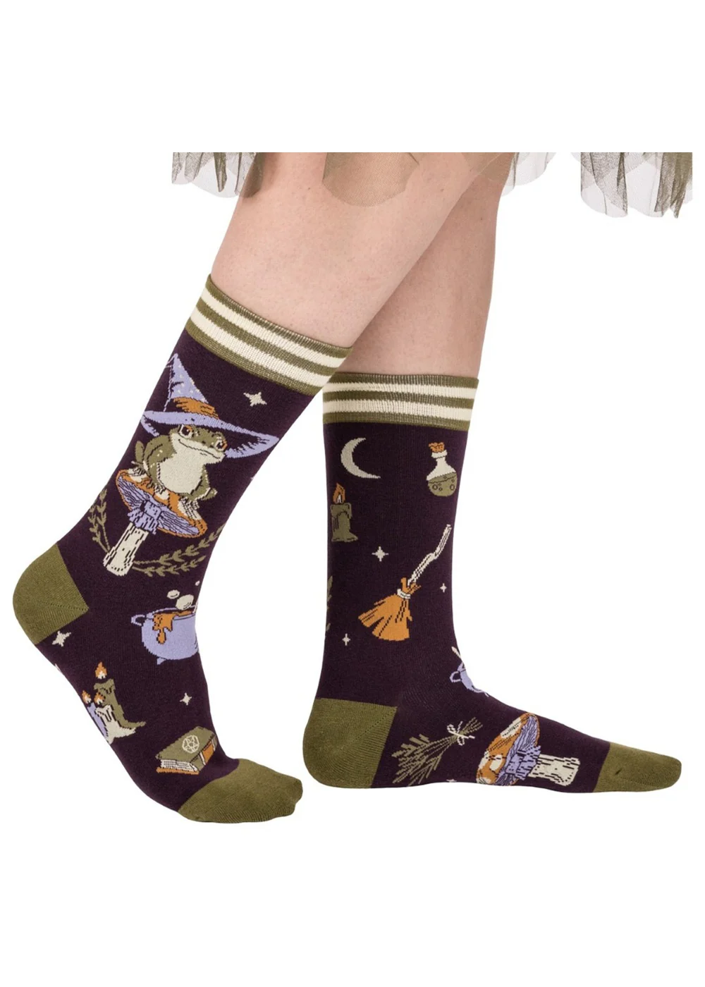 Footclothes Archtoad of Hatville Frog Sokken – Image 6