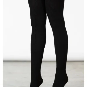 Killstar Zoey Lange Sokken Zwart
