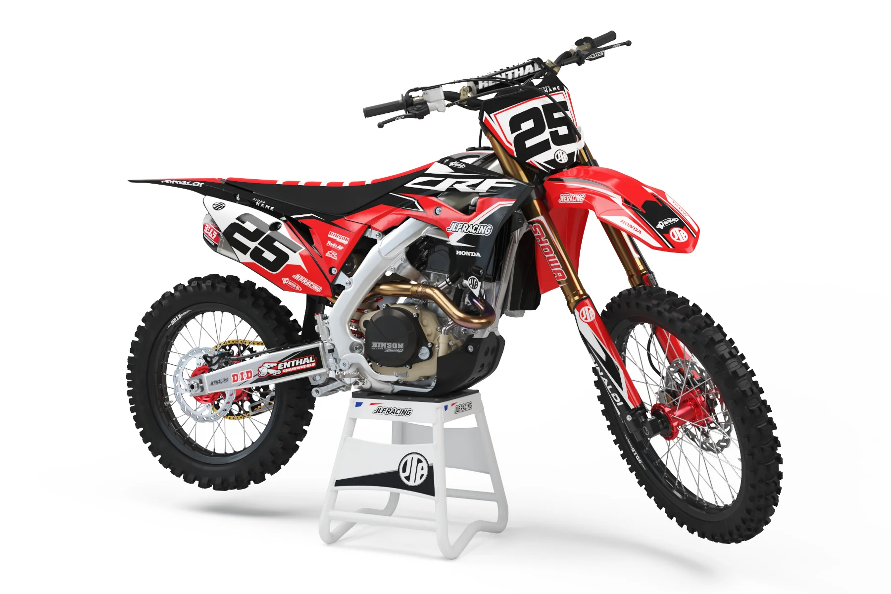 KIT DÉCO SEMI PERSO POUR HONDA BY JLP RACING série Barcelona – Image 2