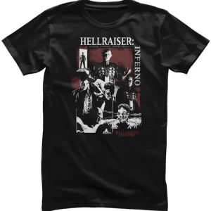 T-shirt Retro Movies Hellraiser Beg For Mercy Noir