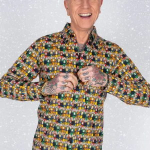 Run & Fly Nutcracker Christmas Shirt Geel