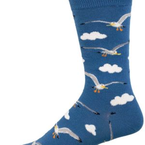 Chaussettes Socksmith Mine Now Mouette Bleu