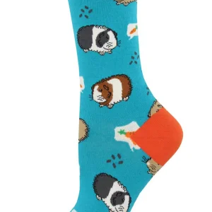 Chaussettes Socksmith Cochons d'Inde Bleues