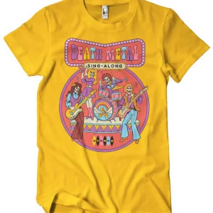T-shirt Chanson Death Metal de Steven Rhodes Goudgeel