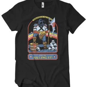 Steven Rhodes You're Killing It T-Shirt Zwart