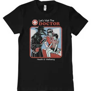 T-Shirt Steven Rhodes Rendons Visite au Médecin Noir