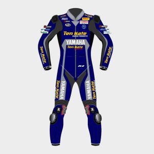 Combinaison en cuir pour moto Yamaha Loris Baz WSBK 2020