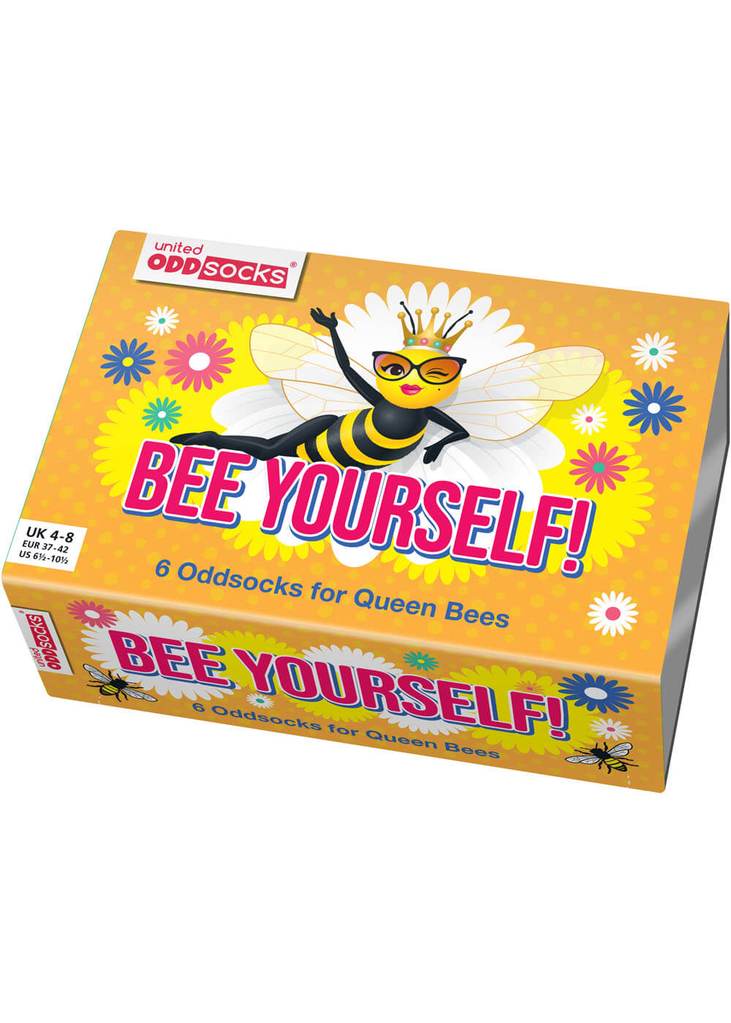 United Odd Socks 6 Dames Sokken Bee Yourself – Image 3